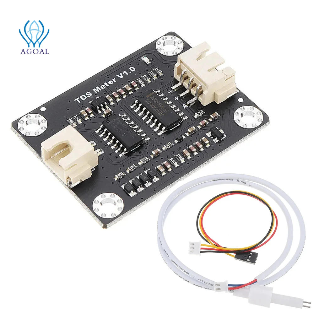 TDS Meter V1.0 Board module Water Meter Filter Measuring Water Quality for arduino unor3
TDS Meter V1.0 Board module Water Meter Filter Measuring Water Quality for arduino unor3