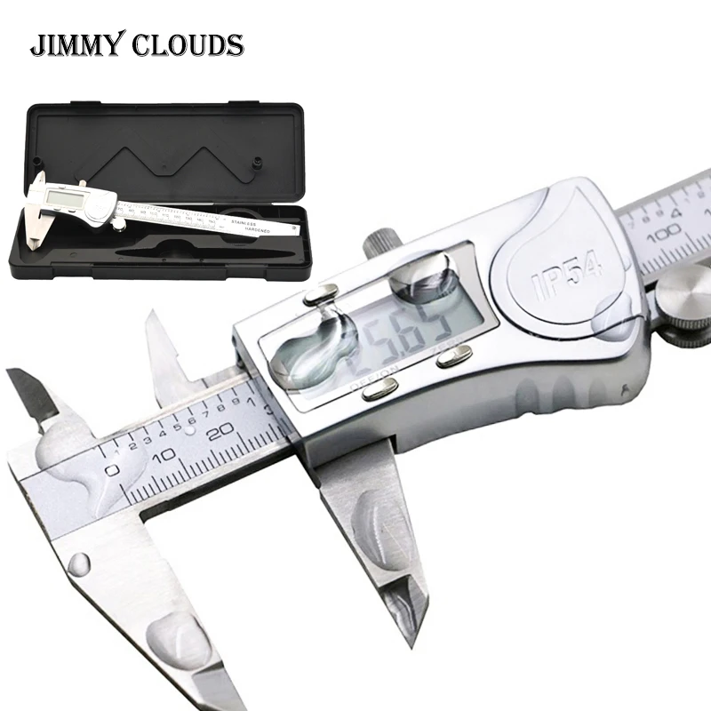 High Precision Stainless Steel Metal Digital Caliper 6 inch 15cm Measuring Instrument LCD Vernier Calipers Measuring Tool
High Precision Stainless Steel Metal Digital Caliper 6 inch 15cm Measuring Instrument LCD Vernier Calipers Measuring Tool