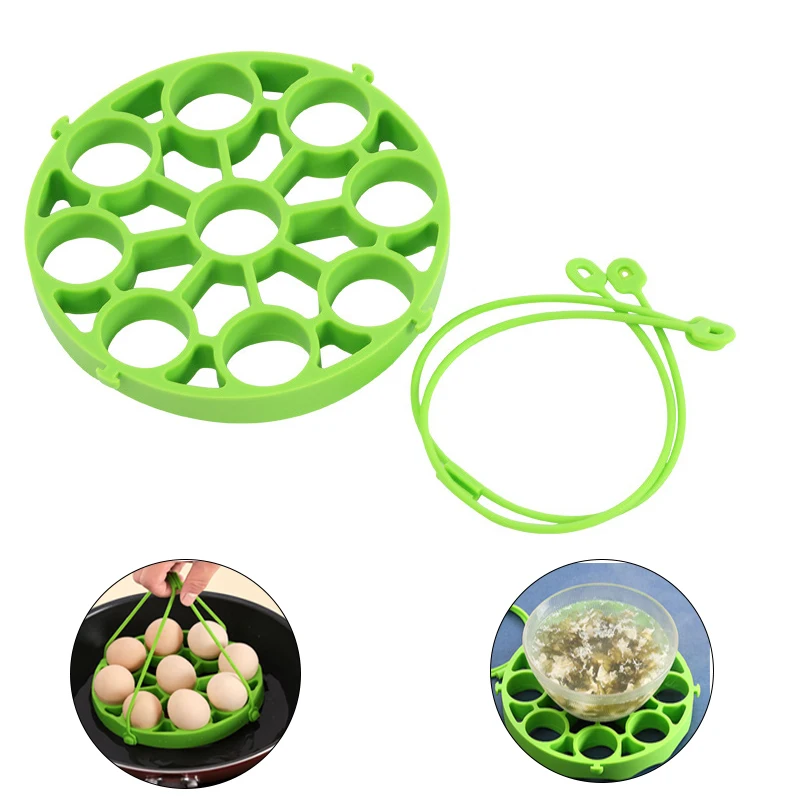 Silicone Egg Holder 9-hole Portable Egg Cooker Insulation Pads Multifunctional Egg Tools Kitchen Gadgets Kitchen Accessories
Silicone Egg Holder 9-hole Portable Egg Cooker Insulation Pads Multifunctional Egg Tools Kitchen Gadgets Kitchen Accessories