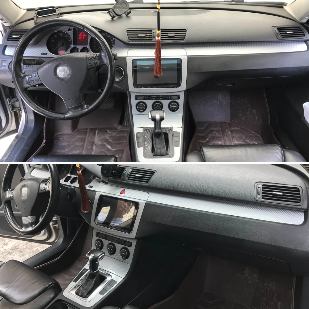 Наклейка из углеродного волокна для Volkswagen Passat B6 2006-2011, Центральная панель управления дверной ручкой, аксессуары для стайлинга автомобиля
Наклейка из углеродного волокна для Volkswagen Passat B6 2006-2011, Центральная панель управления дверной ручкой, аксессуары для стайлинга автомобиля