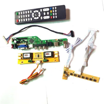 For M190MWW1-301/401 4CCFL 30Pin LVDS T.V53 controller board VGA HDMI AV USB LCD display panel Remote+Inverter+keyboard DIY kit
For M190MWW1-301/401 4CCFL 30Pin LVDS T.V53 controller board VGA HDMI AV USB LCD display panel Remote+Inverter+keyboard DIY kit