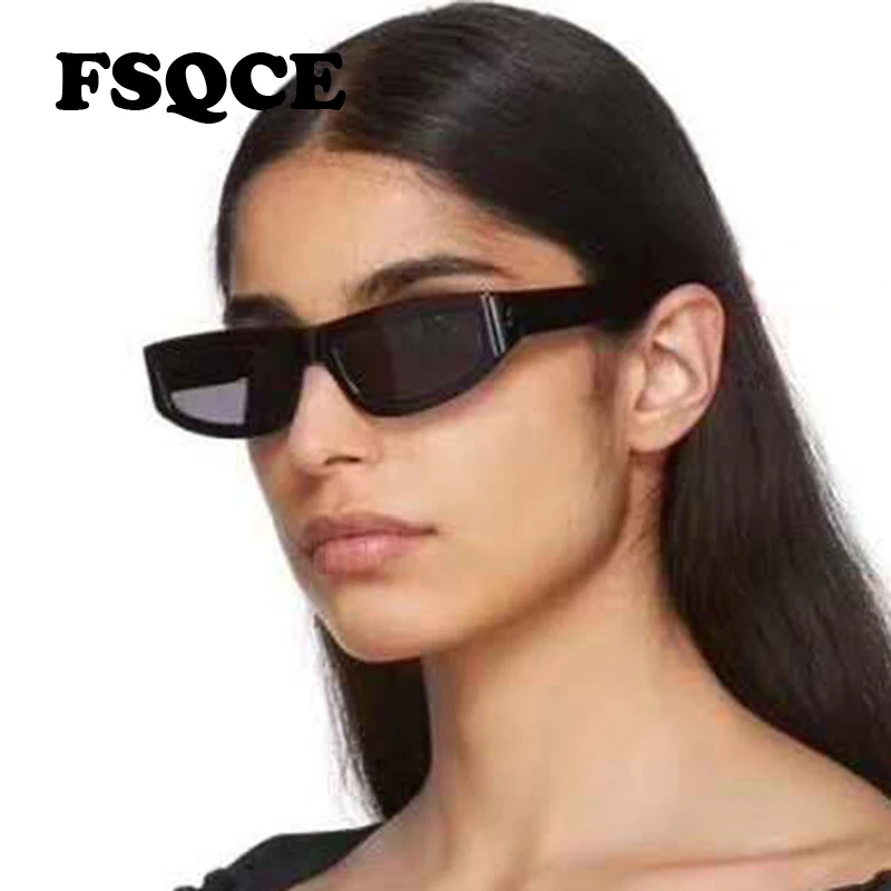 

FSQCE Fashion Cateye Sunglasses Women New Vintage Cat Eye Sunglass Retro Black Leoprard Shades UV400 Glasses