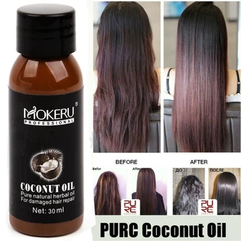30ml Organic Coconut Oil Hair Repair Damage Prevention Hair Loss Growth Treatment Makes Hair Soft and Healthy 
30ml Organic Coconut Oil Hair Repair Damage Prevention Hair Loss Growth Treatment Makes Hair Soft and Healthy