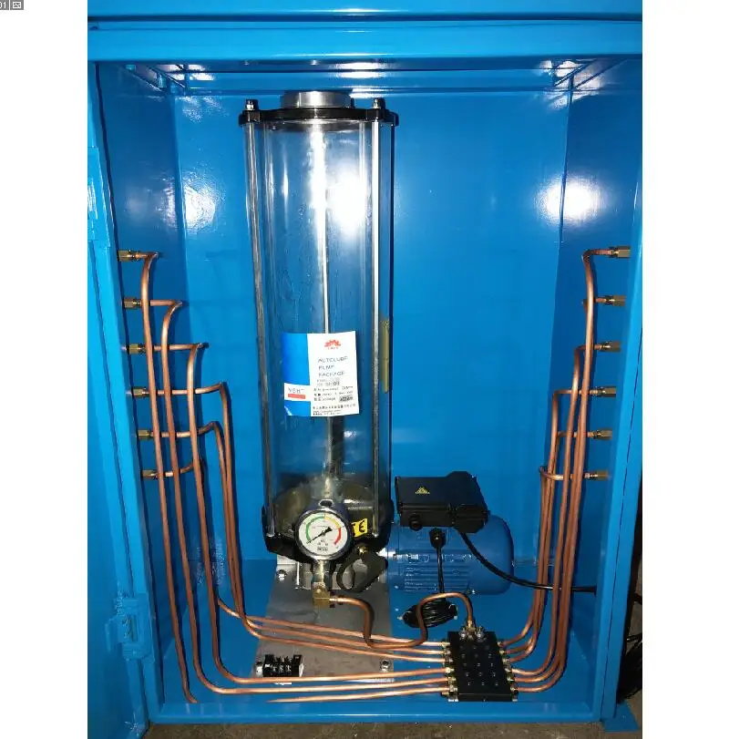Электрическая маслёнка для консистентной смазки внешний мотор PLC контроль с