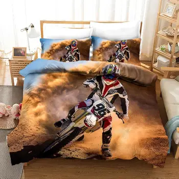 Desert Motorcycle Racing Racer Bedroom Decor Bedding Set 100% Soft Microfibe 1PC Duvet Cover with Pillowcases No Comforter 
Desert Motorcycle Racing Racer Bedroom Decor Bedding Set 100% Soft Microfibe 1PC Duvet Cover with Pillowcases No Comforter
