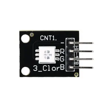 1PCS KY-009 5050 PWM Modulator RGB SMD LED Module 3 Color Light MCU Raspberry CF Board Three Primary Color
1PCS KY-009 5050 PWM Modulator RGB SMD LED Module 3 Color Light MCU Raspberry CF Board Three Primary Color
