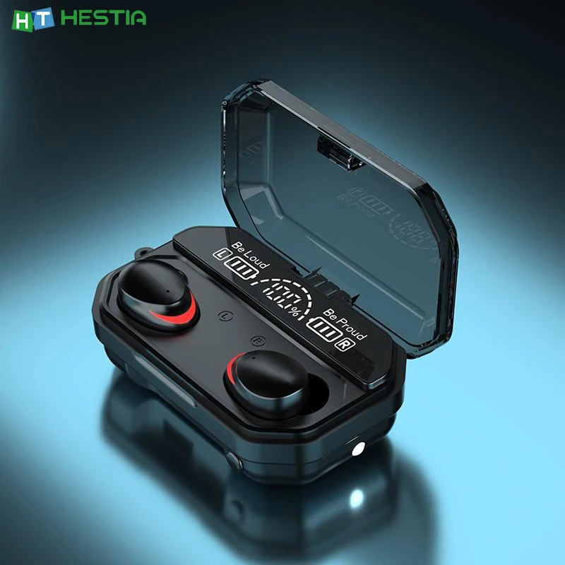 A17 TWS 5.1 Large Screen LED Three-Electric Digital Display Touch Bluetooth Headset Emergency Charging LED Flashlight Function
A17 TWS 5.1 Large Screen LED Three-Electric Digital Display Touch Bluetooth Headset Emergency Charging LED Flashlight Function
