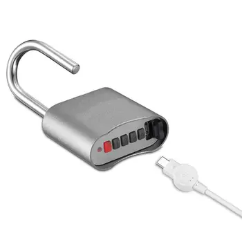 Rechargeable Electronic Digital Password Smart Lock APP Gym Dormitory Door Waterproof Bluetooth Padlock Convenient To Use
Rechargeable Electronic Digital Password Smart Lock APP Gym Dormitory Door Waterproof Bluetooth Padlock Convenient To Use