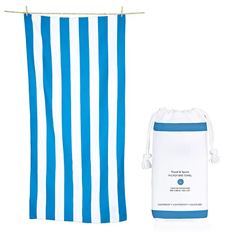 Quick Drying Microfiber Beach Towel Striped Absorbent Outdoor Ocean Diving Bath Towels Washcloth Blanket ZY01
Quick Drying Microfiber Beach Towel Striped Absorbent Outdoor Ocean Diving Bath Towels Washcloth Blanket ZY01