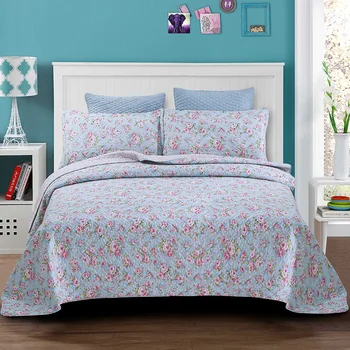 3PCS Washable Bedspread Cotton Air Conditioning Quilt Small Floral Cotton Quilted Quilt Thick Bed Cover King Queen Size Coverlet
3PCS Washable Bedspread Cotton Air Conditioning Quilt Small Floral Cotton Quilted Quilt Thick Bed Cover King Queen Size Coverlet