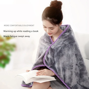 Car Home Electric Warming Heating Blanket Pad Shoulder Neck Mobile Heating Shawl USB Soft DC-5V 9W Ourdoor Soft Heated Shawl
Car Home Electric Warming Heating Blanket Pad Shoulder Neck Mobile Heating Shawl USB Soft DC-5V 9W Ourdoor Soft Heated Shawl