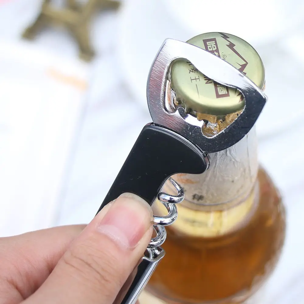 Professional Red Wine Opener Stainless Steel Corkscrew Tool Knife Shape Beer Bottle Can Remover For Kitchen Bar Accessoiresss
Professional Red Wine Opener Stainless Steel Corkscrew Tool Knife Shape Beer Bottle Can Remover For Kitchen Bar Accessoiresss
