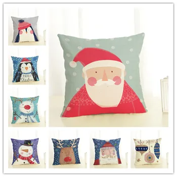 Christmas Pillowcase Cartoon Santa Claus Cushion Cover Pillow Cases Decorative Pillows For Sofa Christmas Decoration For Home
Christmas Pillowcase Cartoon Santa Claus Cushion Cover Pillow Cases Decorative Pillows For Sofa Christmas Decoration For Home