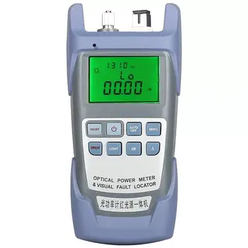 All-IN-ONE Fiber Optical Power Meter -70 to +10dBm 10mw 10km Cable Tester Visual Fault Locator FTTH Tester Tool
All-IN-ONE Fiber Optical Power Meter -70 to +10dBm 10mw 10km Cable Tester Visual Fault Locator FTTH Tester Tool