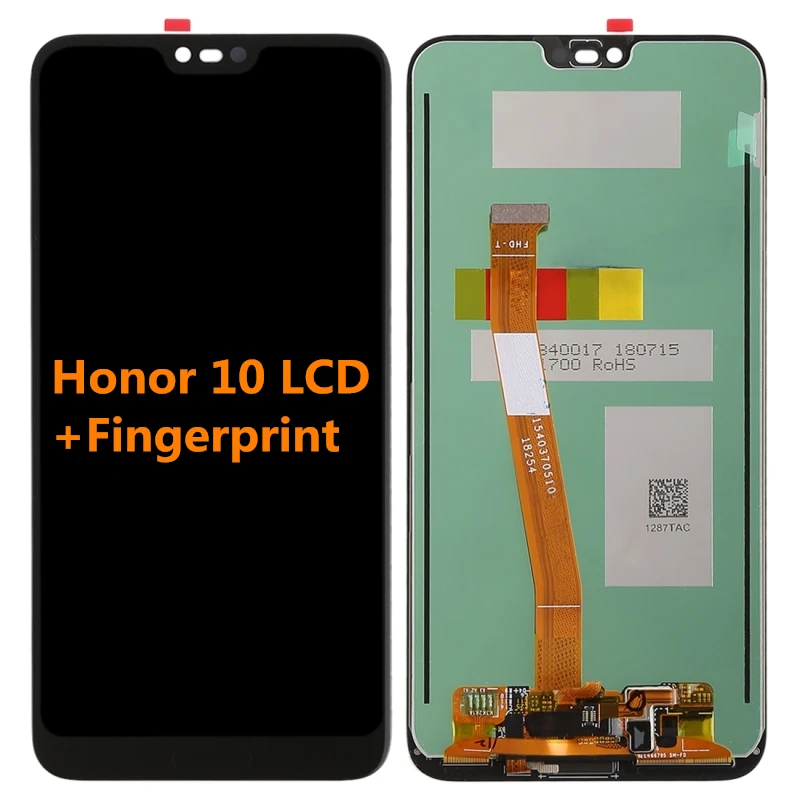 Original LCD Display For Huawei Honor 10 Screen Touch Digitizer Assembly with fingerprint Replacement
Original LCD Display For Huawei Honor 10 Screen Touch Digitizer Assembly with fingerprint Replacement