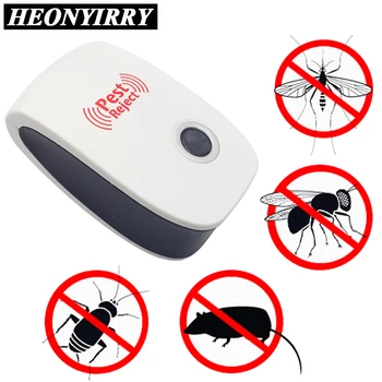 Enhanced Version Electronic Cat Ultrasonic Anti Mosquito Insect Repeller Rat Mouse Cockroach Pest Reject Repellent EU/US Plug
Enhanced Version Electronic Cat Ultrasonic Anti Mosquito Insect Repeller Rat Mouse Cockroach Pest Reject Repellent EU/US Plug