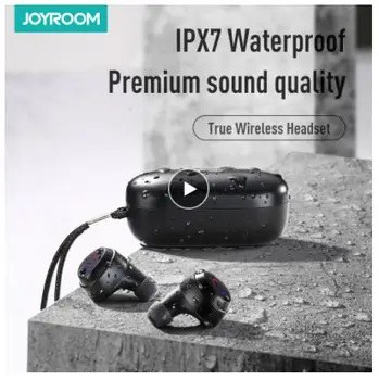 Joyroom TL1 Bluetooth 5.0 TWS Wireless Earphones Deep Waterproof Sports Headset Touch Control Earbuds for Xiaomi Samsung iPhone
Joyroom TL1 Bluetooth 5.0 TWS Wireless Earphones Deep Waterproof Sports Headset Touch Control Earbuds for Xiaomi Samsung iPhone