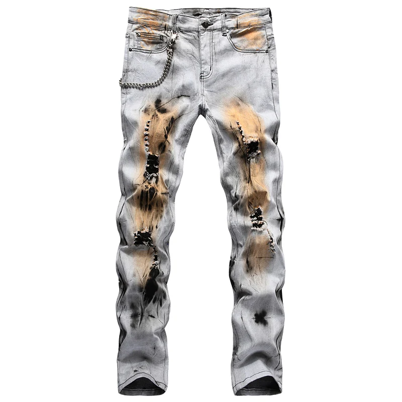 2021 New Fashion Design Causal Denim Pants Plus Size 42 Skinny Men Jeans pantalon homme
2021 New Fashion Design Causal Denim Pants Plus Size 42 Skinny Men Jeans pantalon homme