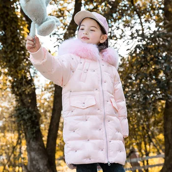Children Mid Length Hooded Down Jackets Baby Girls Autumn Winter Warm Thickening Down Coats Anti-cold Windbreakers Kid Outercoat
Children Mid Length Hooded Down Jackets Baby Girls Autumn Winter Warm Thickening Down Coats Anti-cold Windbreakers Kid Outercoat