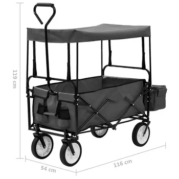 Heavy Duty Trolley Folding Luggage Cart Portable Travel Trailer Household Storage Box With Universal Wheel Sunroof Storage Bag 
Heavy Duty Trolley Folding Luggage Cart Portable Travel Trailer Household Storage Box With Universal Wheel Sunroof Storage Bag