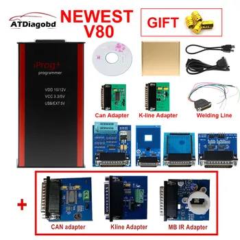 Best quality Iprog+ v80 Programmer Support IMMO + Mileage Correction + Airbag Reset Iprog Pro Till 2019 Replace Carprog
Best quality Iprog+ v80 Programmer Support IMMO + Mileage Correction + Airbag Reset Iprog Pro Till 2019 Replace Carprog