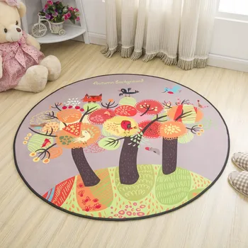 Simple Style Round Children's Carpet Floor Mat Bedroom Bedside Pad Tapeta Baby Crawling Door Mat Corridor Floor Mat
Simple Style Round Children's Carpet Floor Mat Bedroom Bedside Pad Tapeta Baby Crawling Door Mat Corridor Floor Mat