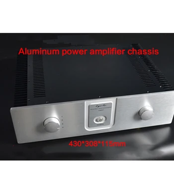 Aluminum DIY power amplifier chassis with radiator amplifier case with multiple input small A box preamp shell 430*308*115mm
Aluminum DIY power amplifier chassis with radiator amplifier case with multiple input small A box preamp shell 430*308*115mm