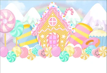 7x5FT Candy Land Sweet Candyland Ice Cream Chocolate Donuts Mountains Custom Photo Backdrop Background Vinyl 220cm X 150cm
7x5FT Candy Land Sweet Candyland Ice Cream Chocolate Donuts Mountains Custom Photo Backdrop Background Vinyl 220cm X 150cm