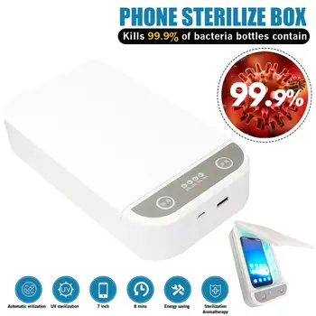 5V UV Sterilizer Box Phone Cleaner Portable Disinfector Personal Sanitizer Box Jewelry Ultraviolet Watch Disinfect Cabinet
5V UV Sterilizer Box Phone Cleaner Portable Disinfector Personal Sanitizer Box Jewelry Ultraviolet Watch Disinfect Cabinet