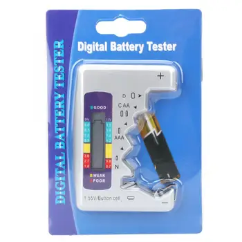 Kitchen Measuring Tool Digital Battery Tester Battery Capacity Detector Checker Measuring Tool 90 x 60mm School Lab Tool
Kitchen Measuring Tool Digital Battery Tester Battery Capacity Detector Checker Measuring Tool 90 x 60mm School Lab Tool