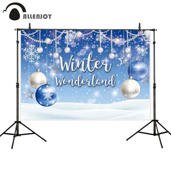 Allenjoy Christmas ball photography backdrop blue snowflake Pearl glitter winter wonderland party decorations photo background
Allenjoy Christmas ball photography backdrop blue snowflake Pearl glitter winter wonderland party decorations photo background