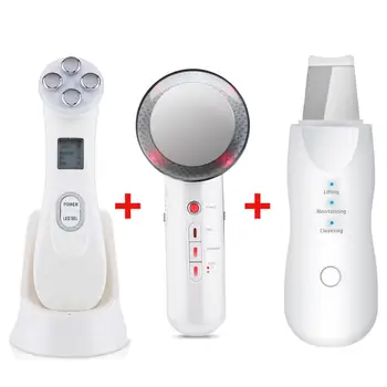 Face Lifting Ultrasound EMS Body Slimming Massager Machine Phototherapy Tight Skin Blackhead Remove Scrubber Face Beauty Machine
Face Lifting Ultrasound EMS Body Slimming Massager Machine Phototherapy Tight Skin Blackhead Remove Scrubber Face Beauty Machine