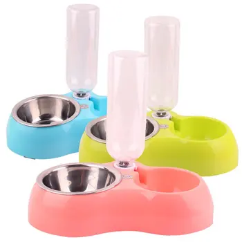 Hotsale Portable Pet Feeder Plastic Dual Port Automatic Feeder Water Drinking Feeding Bowls For Cats Pet Dogs With Bottle
Hotsale Portable Pet Feeder Plastic Dual Port Automatic Feeder Water Drinking Feeding Bowls For Cats Pet Dogs With Bottle