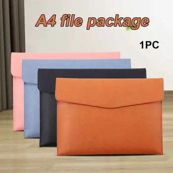 Stationery Portable A4 File Folder Document Bag Magnetic Buckle Waterproof Organizer Office School Paper Storage Large Capacity 
Stationery Portable A4 File Folder Document Bag Magnetic Buckle Waterproof Organizer Office School Paper Storage Large Capacity