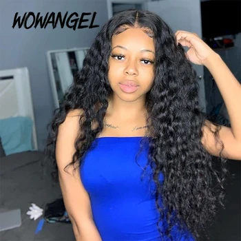 Wowangel 13x4 Lace Front Human Hair 180 Density Wigs for Black Women Remy Brazilian Deep Wave Lace Frontal Wigs With Baby Hair
Wowangel 13x4 Lace Front Human Hair 180 Density Wigs for Black Women Remy Brazilian Deep Wave Lace Frontal Wigs With Baby Hair