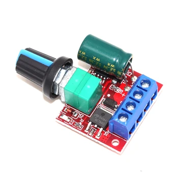 PWM DC motor speed controller 5V-35V speed control switch board 5A 90W switch function LED dimmer speed control module
PWM DC motor speed controller 5V-35V speed control switch board 5A 90W switch function LED dimmer speed control module
