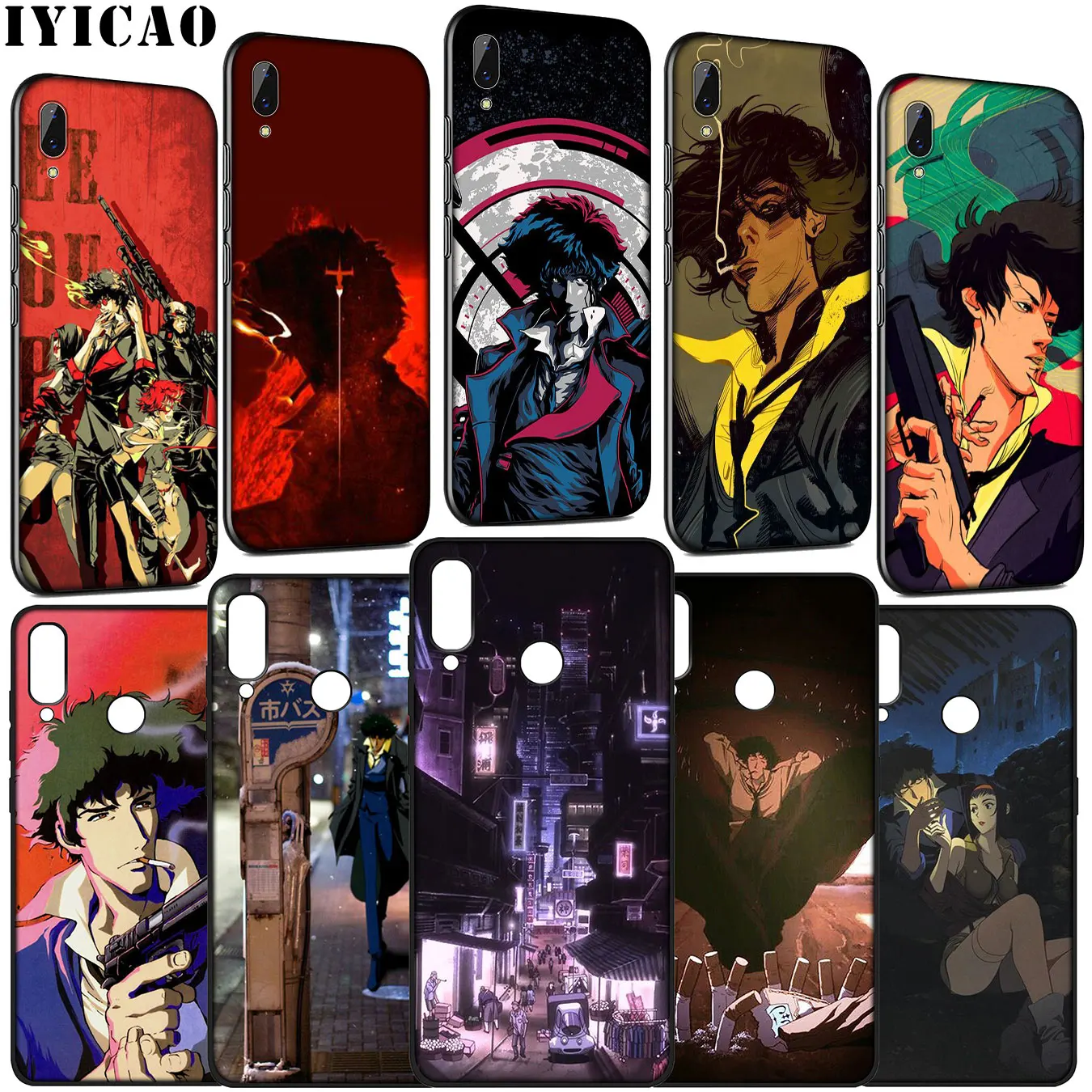 IYICAO Cowboy bebop Anime Soft Silicone Case for Huawei Y9 Y7 Y6 Prime 2019 Honor 20 10 9 9X 8C 8X 8 Lite 7C 7X 7A Pro
IYICAO Cowboy bebop Anime Soft Silicone Case for Huawei Y9 Y7 Y6 Prime 2019 Honor 20 10 9 9X 8C 8X 8 Lite 7C 7X 7A Pro