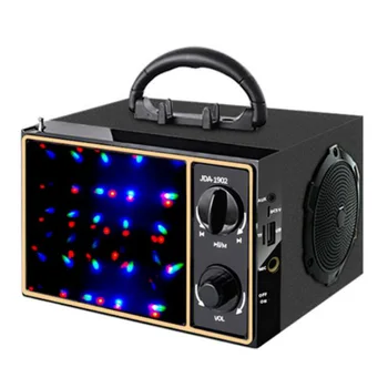 Retro Wireless Bluetooth Speaker Fashion Wooden Dual Speakers Big Power Mirror Colorful Lighting Sound Subwoofer Support Mic
Retro Wireless Bluetooth Speaker Fashion Wooden Dual Speakers Big Power Mirror Colorful Lighting Sound Subwoofer Support Mic