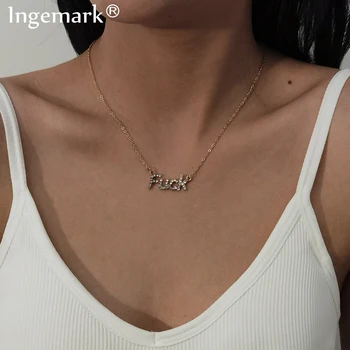 Simple Kpop Small Lover Letter Pendant Choker Necklace Boho Sexy Crystal Rhinestone Iron Long Chain Necklaces Women Neck Jewelry
Simple Kpop Small Lover Letter Pendant Choker Necklace Boho Sexy Crystal Rhinestone Iron Long Chain Necklaces Women Neck Jewelry