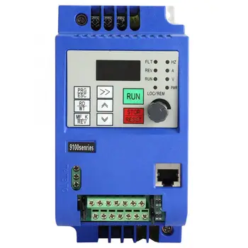 VFD Inverter 4KW 3-Phase Vector Frequency Inverter AC380V Frequency Drive Converter NF9100-3T-00400G
VFD Inverter 4KW 3-Phase Vector Frequency Inverter AC380V Frequency Drive Converter NF9100-3T-00400G