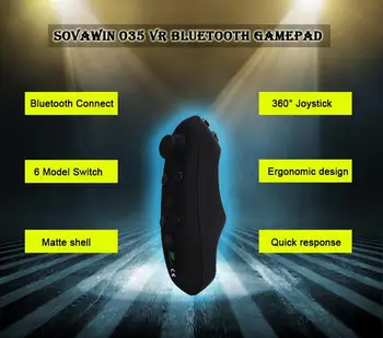 Yfashion Wireless Bluetooth Gamepad VR Remote Controller for Android IOS
Yfashion Wireless Bluetooth Gamepad VR Remote Controller for Android IOS