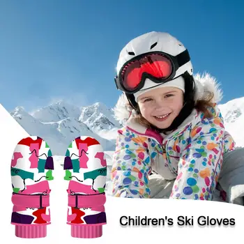 Children's Winter Ski Gloves Outdoor Waterproof Windproof Snow Mittens Double Layer Thick Warm Gloves
Children's Winter Ski Gloves Outdoor Waterproof Windproof Snow Mittens Double Layer Thick Warm Gloves