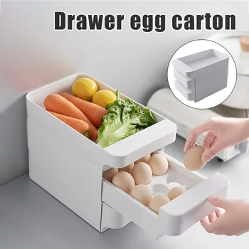 Plastic Egg Box Kitchen Egg Tray Refrigerator Egg Storage Box Egg HolderDispenser Container Egg Tray Drop Shipping
Plastic Egg Box Kitchen Egg Tray Refrigerator Egg Storage Box Egg HolderDispenser Container Egg Tray Drop Shipping
