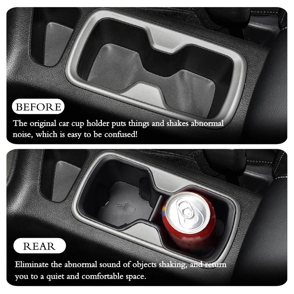 Shop Generic SMABEE Water Cup Holder Storage Box For Nissan Navara