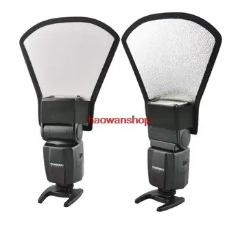 silver/white Light Reflector diffuser softbox for YONGNUO YN-460/560 II/565/568EX flash
silver/white Light Reflector diffuser softbox for YONGNUO YN-460/560 II/565/568EX flash