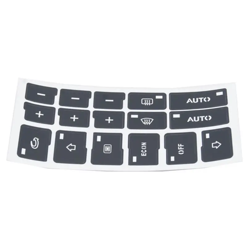 Car Air Condition AC Climate Control Button Repair Stickers Decals For A4 B6 B7 W91F
Car Air Condition AC Climate Control Button Repair Stickers Decals For A4 B6 B7 W91F