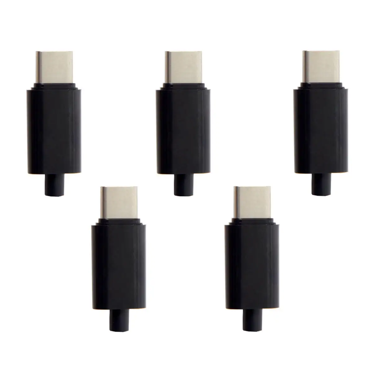 USB Type C USB-C OTG Adapter Converter DIY 24pin USB Type C USB-C Male OTG Host Type 5.1k Resistor with Black Housing Cover
USB Type C USB-C OTG Adapter Converter DIY 24pin USB Type C USB-C Male OTG Host Type 5.1k Resistor with Black Housing Cover