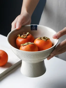 American and Japanese-style high-end ceramic plate living room coffee table decoration dessert fruit plate dessert bowl LB031201
American and Japanese-style high-end ceramic plate living room coffee table decoration dessert fruit plate dessert bowl LB031201