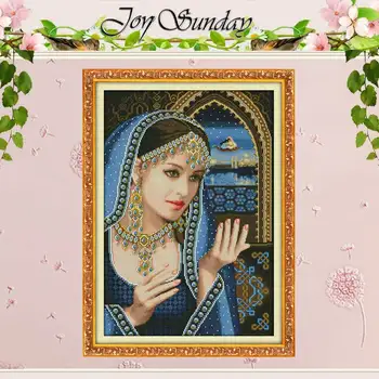 An Indian Beauty Patterns Counted Cross Stitch DIY 11CT 14CT Cross Stitch Sets Chinese Cross-Stitch Kits Embroidery Needlework
An Indian Beauty Patterns Counted Cross Stitch DIY 11CT 14CT Cross Stitch Sets Chinese Cross-Stitch Kits Embroidery Needlework