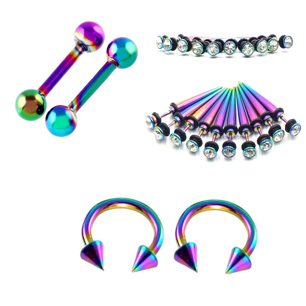 New 1PC Fake Stainless Colorful Ear Nose Ring Personality Punk Style Combination Piercing Body Jewelry Christmas Festival Gift
New 1PC Fake Stainless Colorful Ear Nose Ring Personality Punk Style Combination Piercing Body Jewelry Christmas Festival Gift